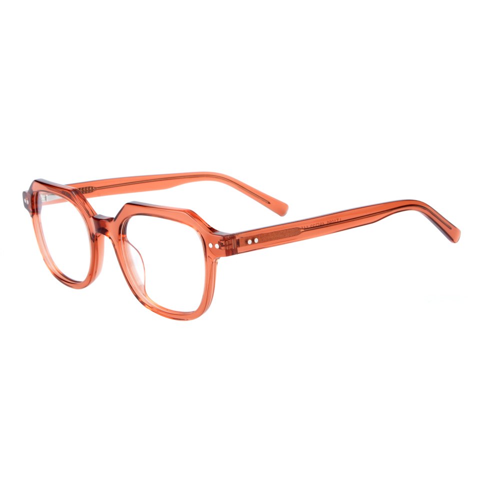 LMA 1095 Hot sale Retro Wholesale Unique round Acetate Glasses Custom Logo Women Men classic Eyeglasses Thin Frames 2024