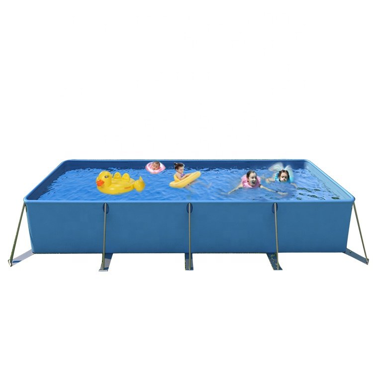 Big Rectangular Frame Swimming Pool For Family Pool Garden Pool