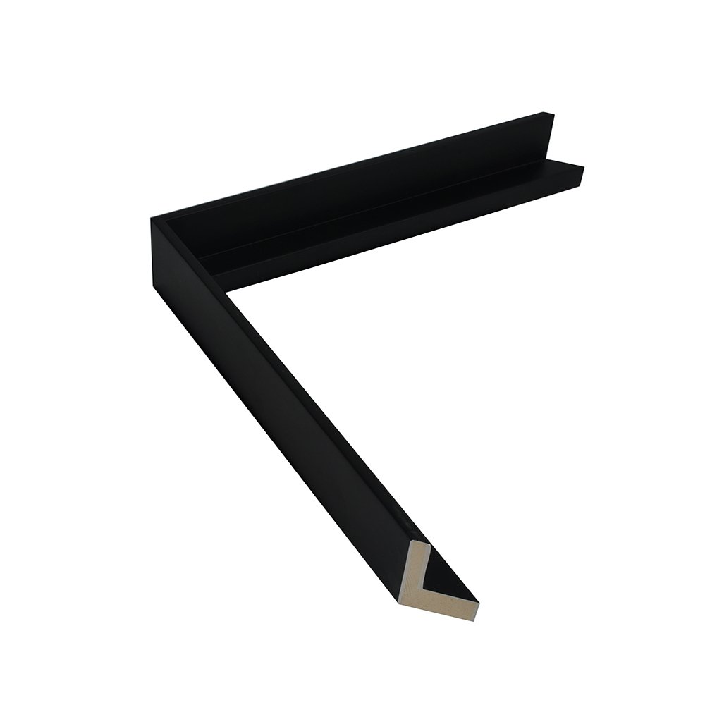Manufacturer Customized Hanging Wall Wooden Floating Frame Moulding Picture Floater Frame for Painting Canvas