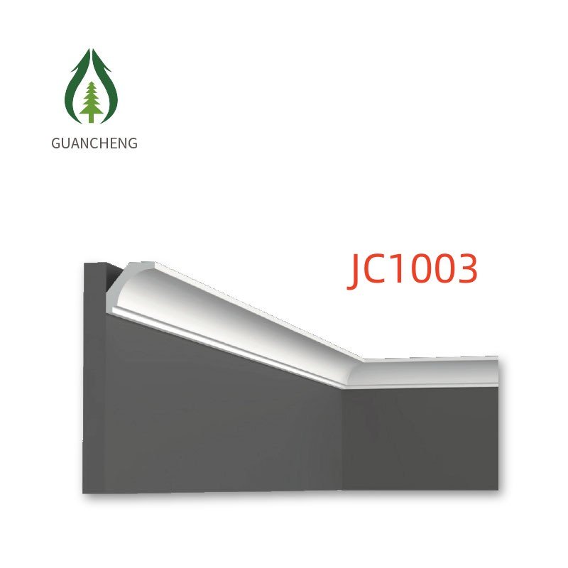 Guancheng 48*31mm plastic crown moulding PS Polystyrene ceiling board