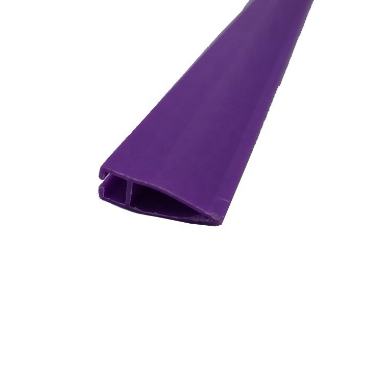 Extrusion Moulding Poster Clip Flexible Pvc Trim Plastic Strip