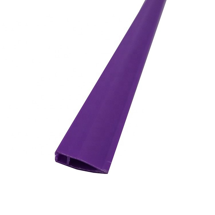 Extrusion Moulding Poster Clip Flexible Pvc Trim Plastic Strip