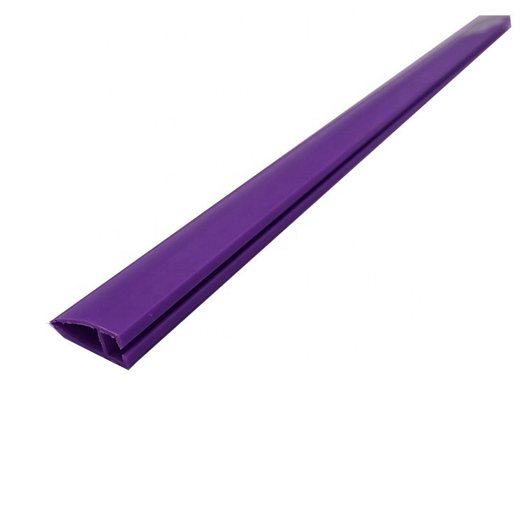 Extrusion Moulding Poster Clip Flexible Pvc Trim Plastic Strip