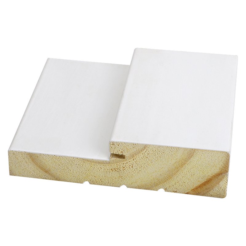 Customized Interior Door Frame Moulding Cheap Price White Painted Wood Primed MDF Casing Moulding For Door Window Inside