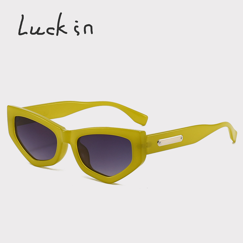 new fashion sunglasses cat eye women men high quality custom logo luxury brand retro vintage designer small frame sunglasses