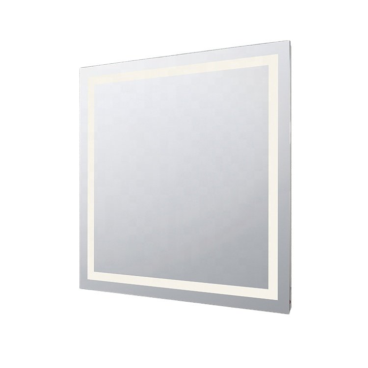 Customized Gold Stainless Steel Hand Carved Decorative Magic Moulding Frame Mirror
