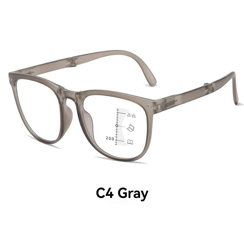 Mini Pocket Size Design Optics Multifunction Folding Progressive Multi Focus Portable Reading Glasses Business Unisex Reader