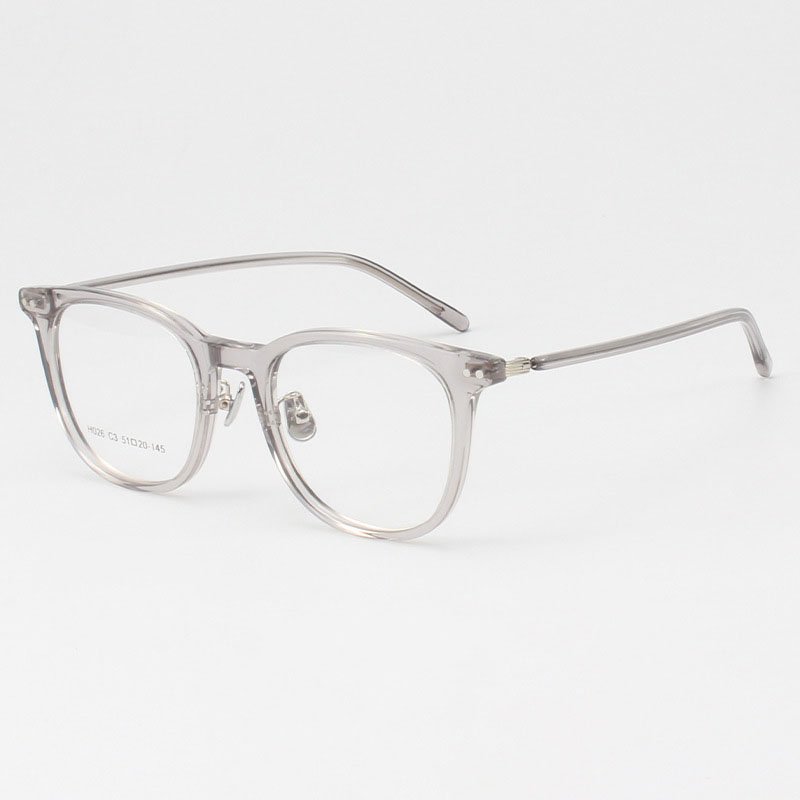 High End Premium Eyeglasses Anti Blue Light Frames Cat Eye Circle Frame Acetate Eyewear Frame