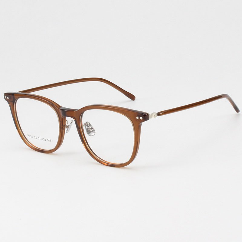 High End Premium Eyeglasses Anti Blue Light Frames Cat Eye Circle Frame Acetate Eyewear Frame