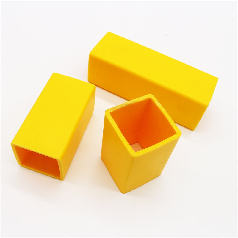 Square plastic tube for frame and fence from 1inch to 5inch