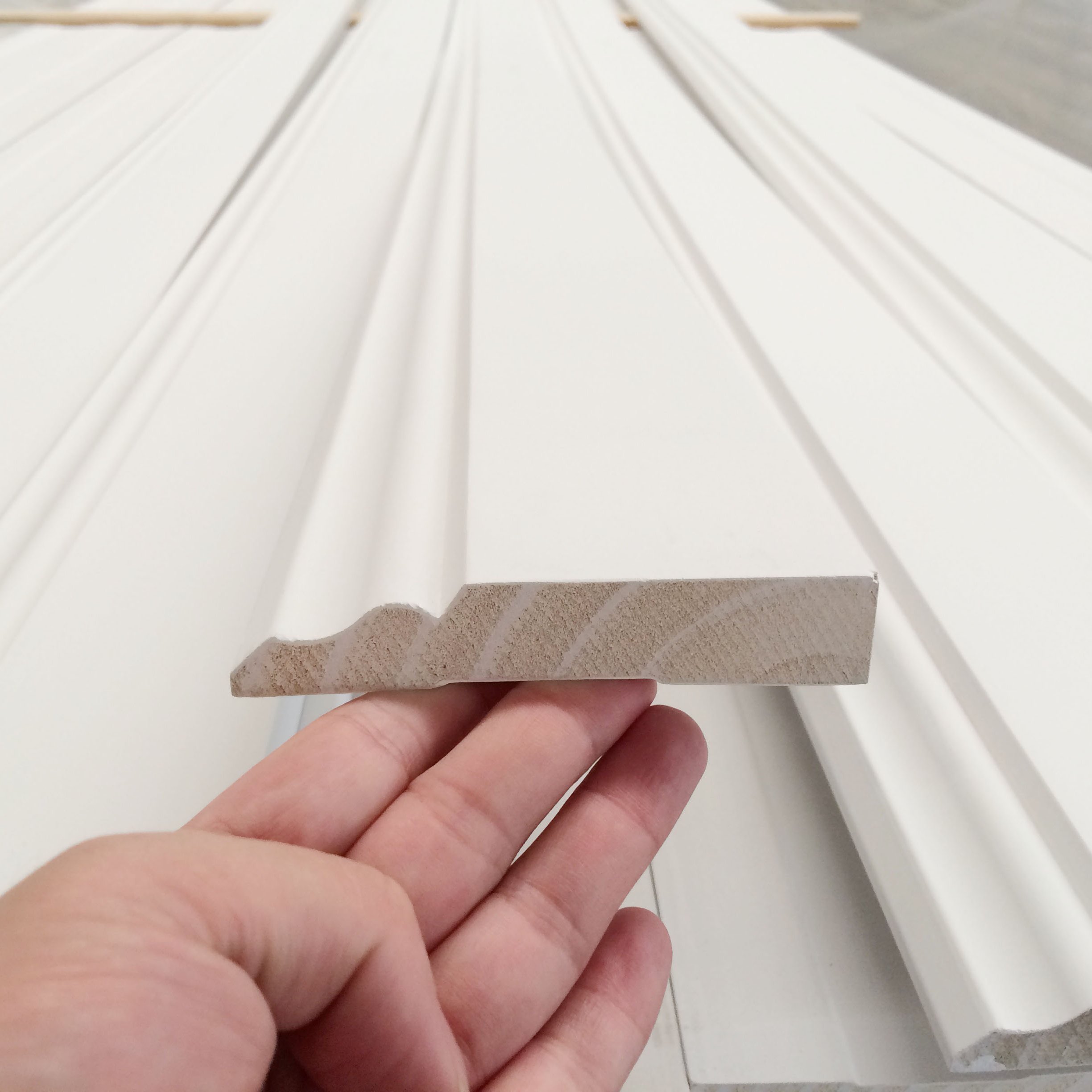 Primed Pine Trim Colonial Moulding Skirting Board