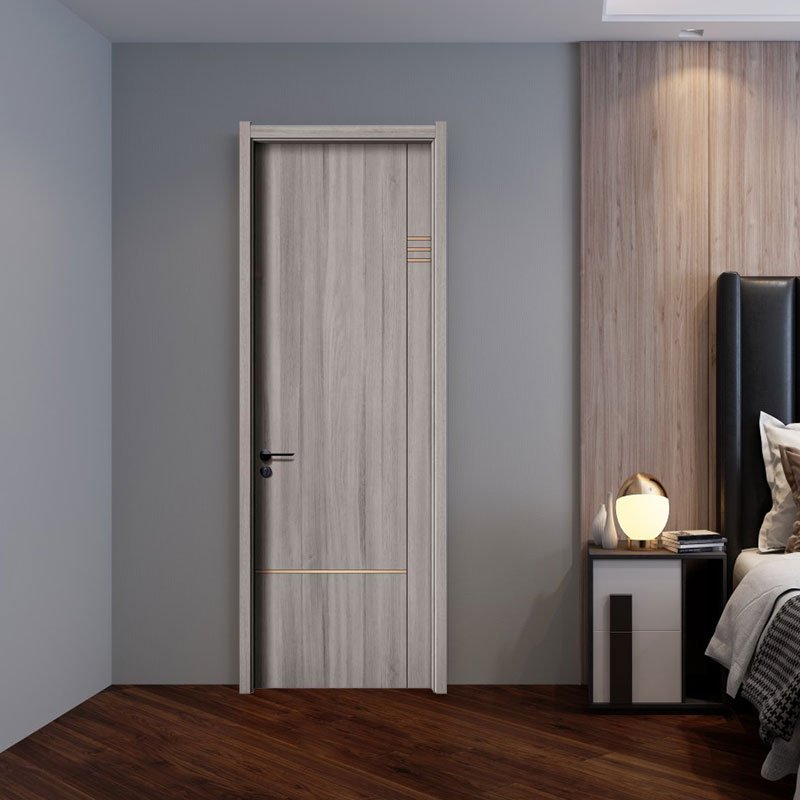 China Bosya Supplier Wholesale Price House Hotel Interior Waterproof Flush Door Wpc Door For Apartment Bathroom Door