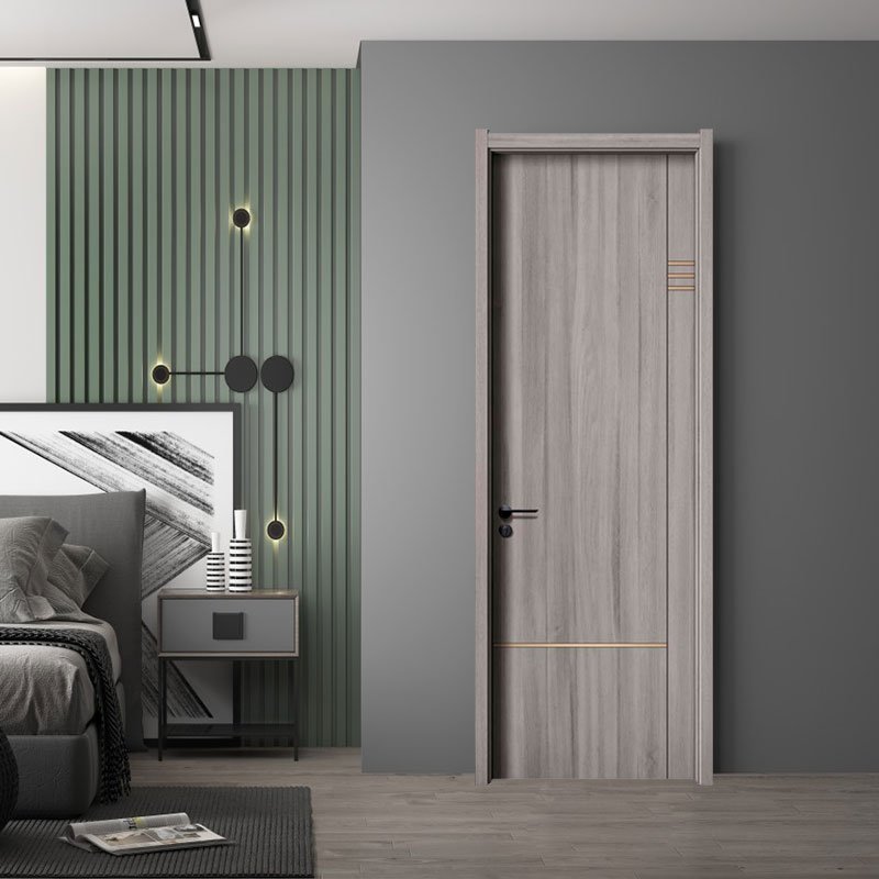 China Bosya Supplier Wholesale Price House Hotel Interior Waterproof Flush Door Wpc Door For Apartment Bathroom Door