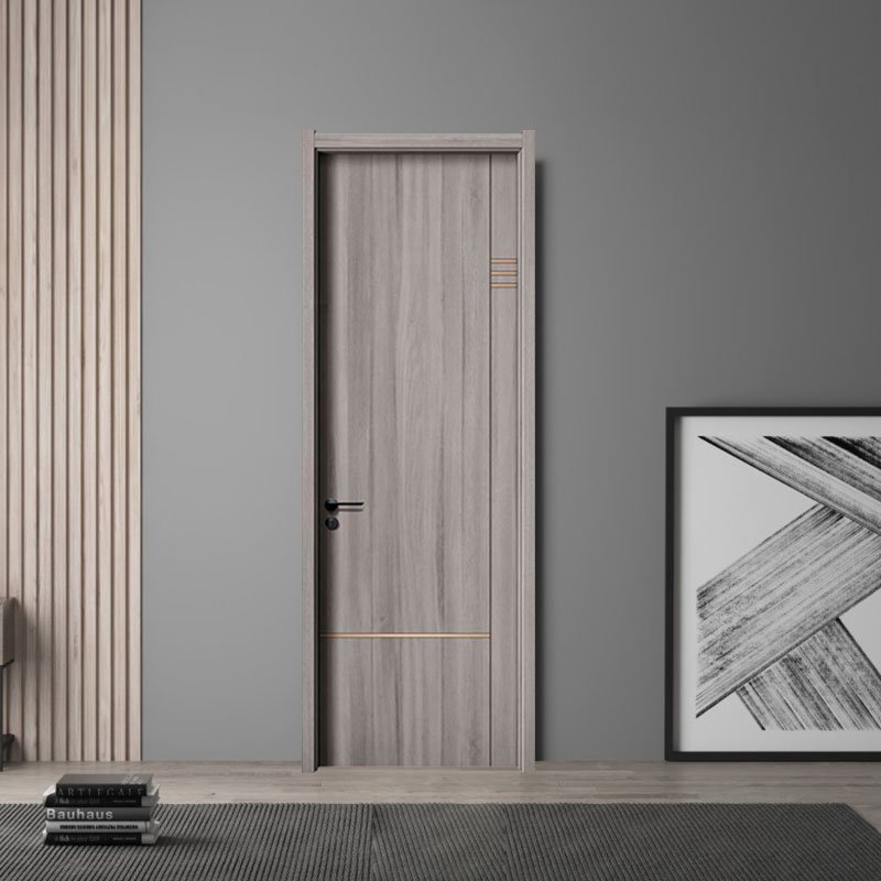 China Bosya Supplier Wholesale Price House Hotel Interior Waterproof Flush Door Wpc Door For Apartment Bathroom Door