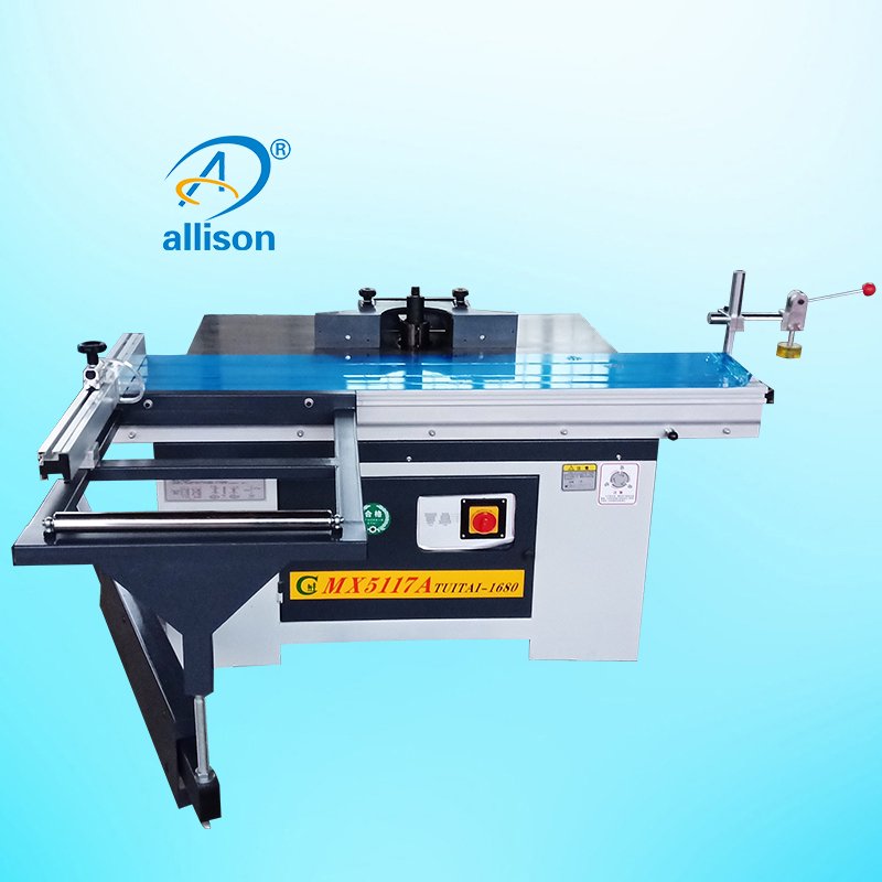 ALLISON Milling Cutter Practical Professional Vertical Spindle Moulder sliding table with frame