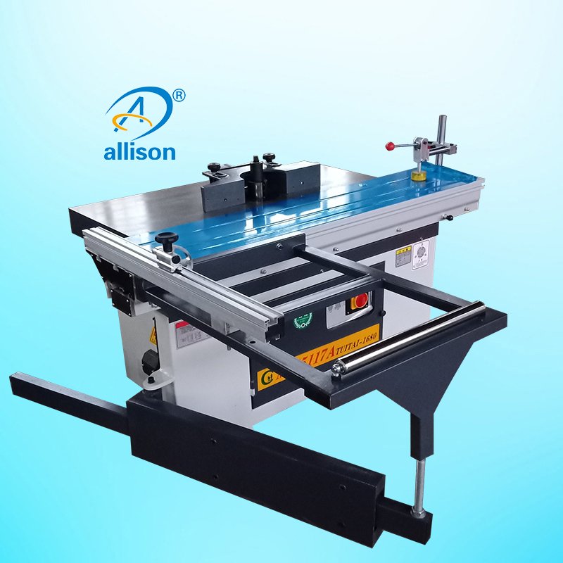 ALLISON Milling Cutter Practical Professional Vertical Spindle Moulder sliding table with frame