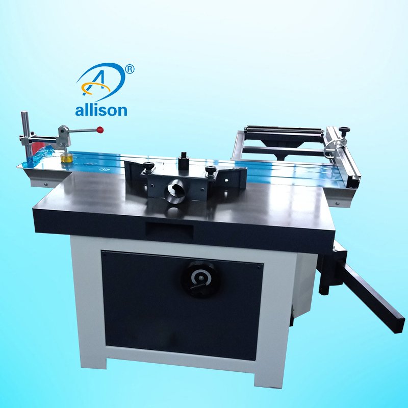 ALLISON Milling Cutter Practical Professional Vertical Spindle Moulder sliding table with frame