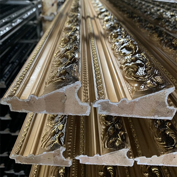 Classic Wood Picture Oil painting Frame Moulding For Wall Molding