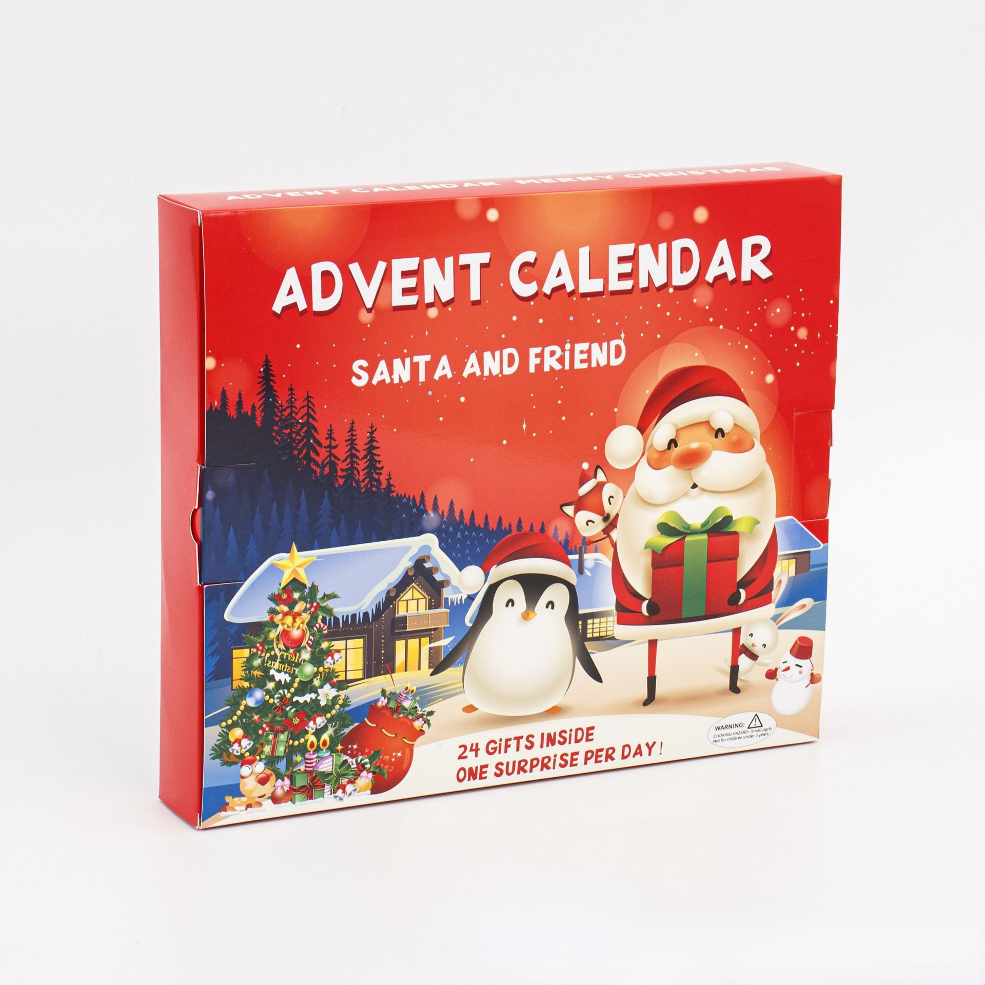 Christmas Advent Calendar Blind Mystery Box DIY Paper Gift Boxes Countdown 24 Day Surprise For GirlFriend