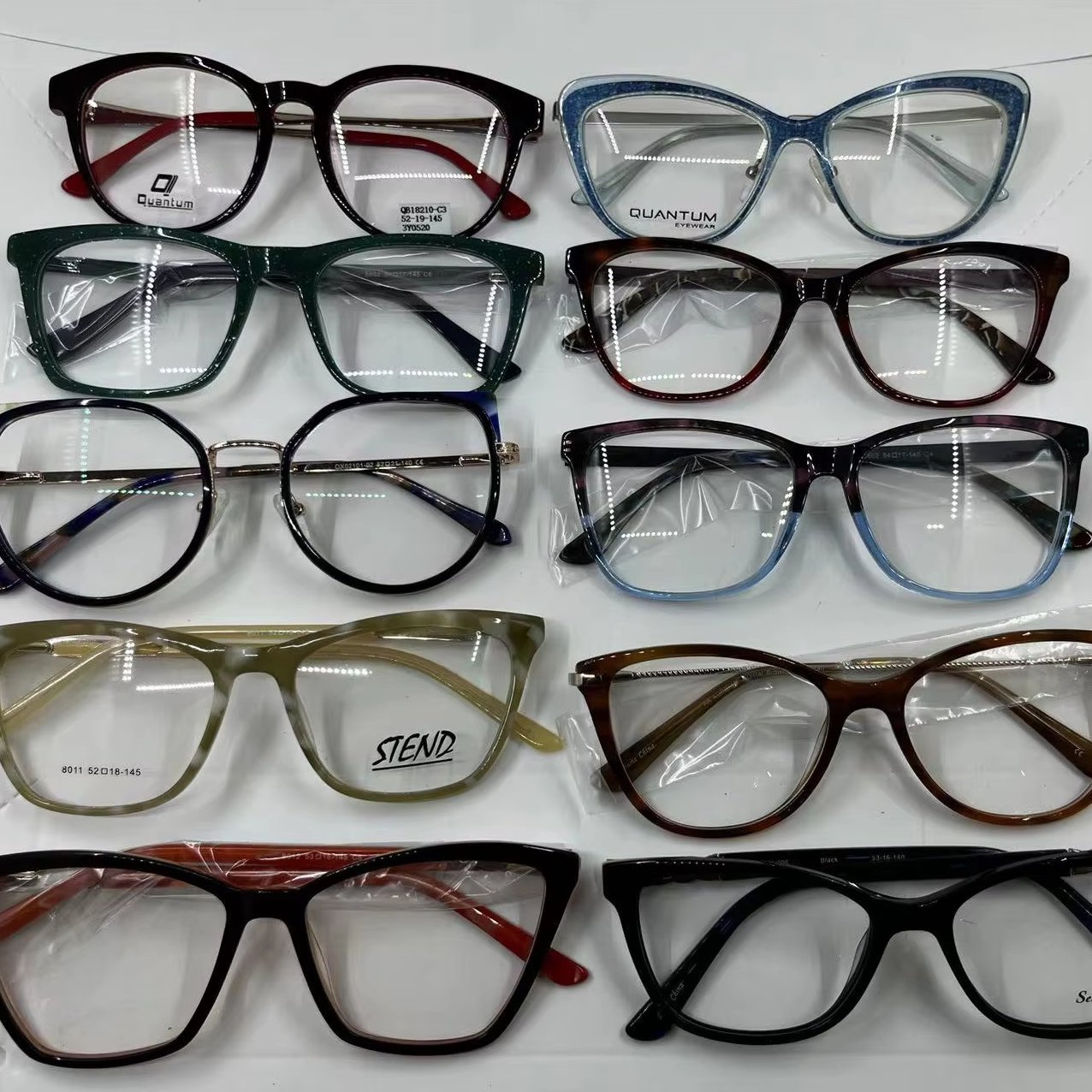 Hot selling fashion designer computer glasses women's optical frame
