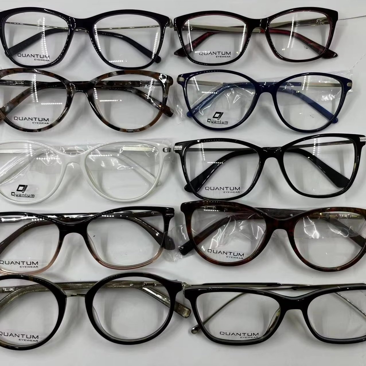 Hot selling fashion designer computer glasses women's optical frame