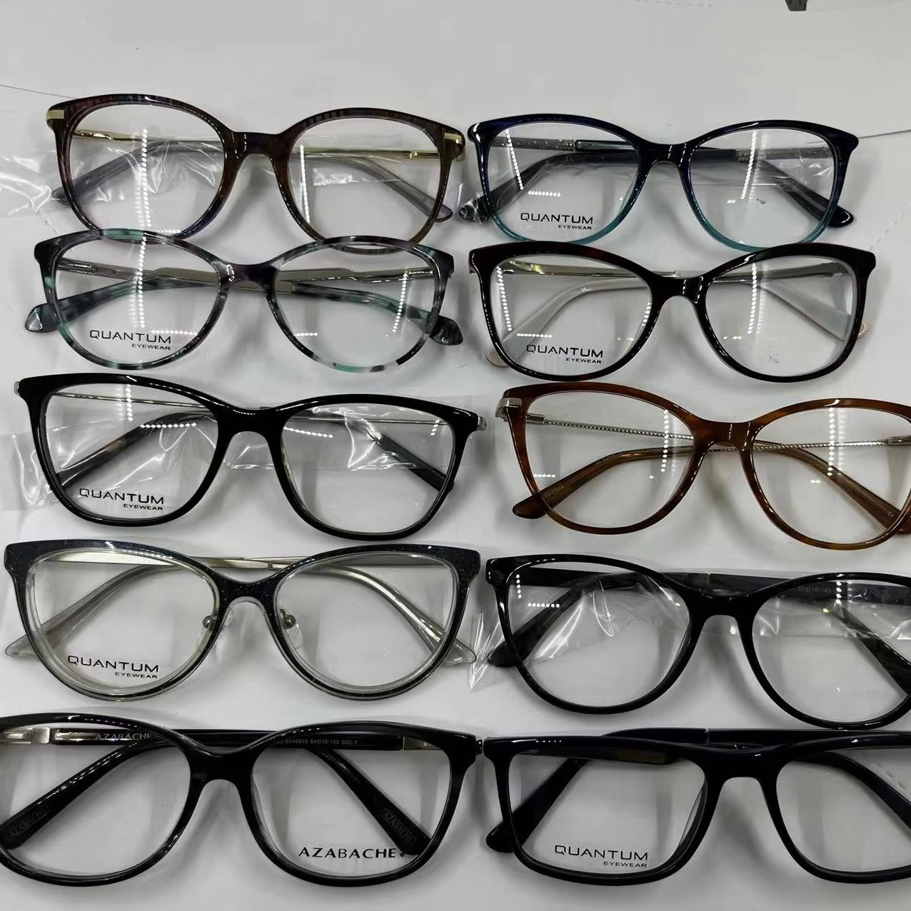 Hot selling fashion designer computer glasses women's optical frame