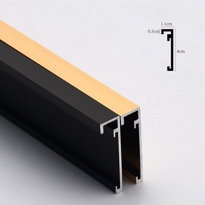 Picture frame aluminum alloy mirror frame profile decorative lines
