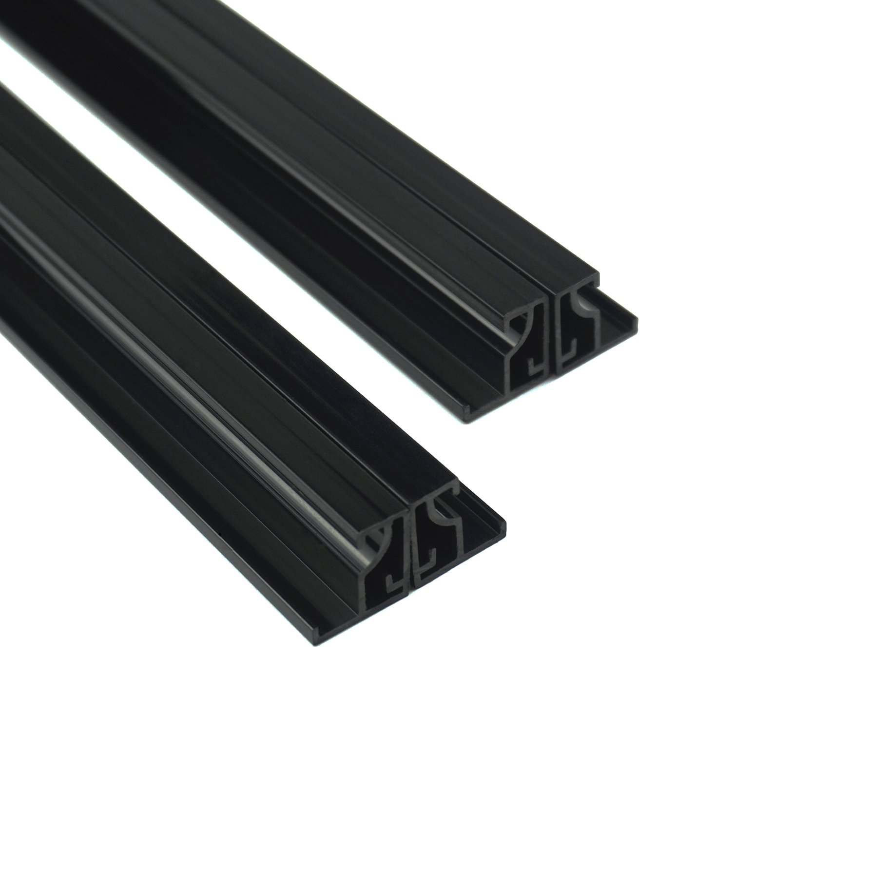 Plastic PVC strip photo frame customized window frame glass frame