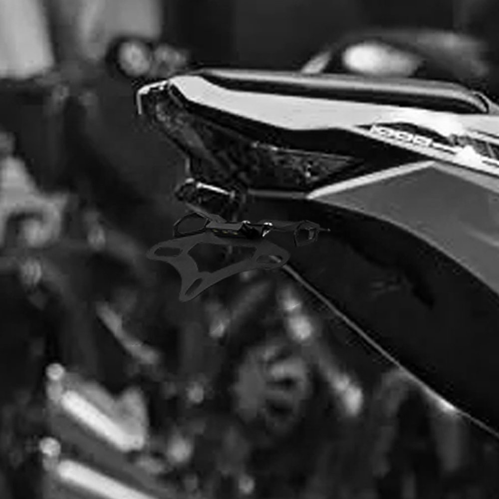 For Kawasaki ZX10R ZX 10R ZX-10R 2016-2020 Motorcycle Accessories Frame Tail Tidy Fender Eliminator Bracket License Plate Holder