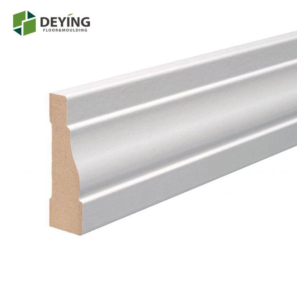 White Primed Ultralight MDF Door Frame moulding / Casing/ baseboard