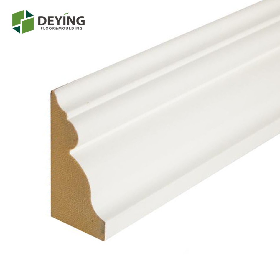 White Primed Ultralight MDF Door Frame moulding / Casing/ baseboard