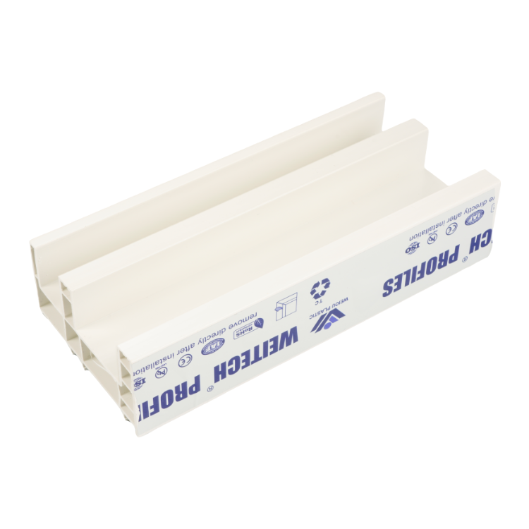 China pvc door upvc profile/rails sliding door UPVC Profile with Gasket Plastic Frame hard rigid extrusion and co-extrusion