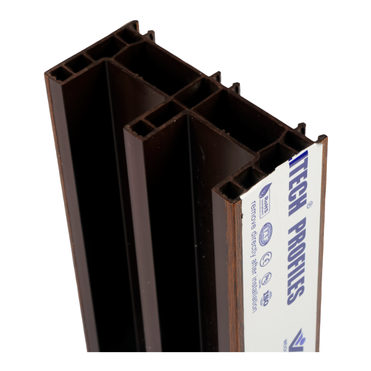 China pvc door upvc profile/rails sliding door UPVC Profile with Gasket Plastic Frame hard rigid extrusion and co-extrusion