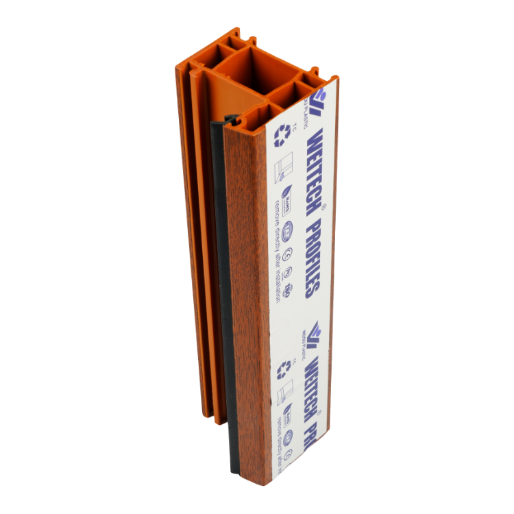 Customized extrusion UPVC profile outdoor upvc plastic frame sliding and casement windows and door profile