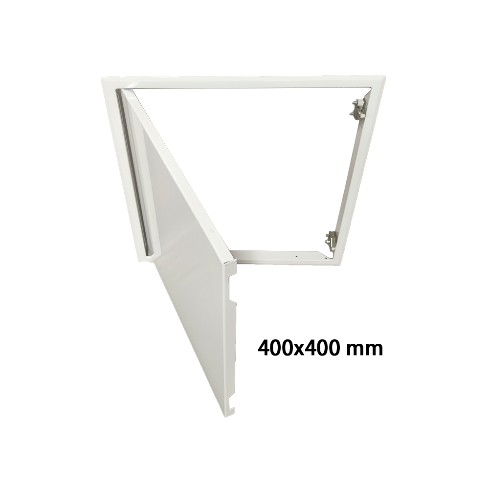 Steel access panel push open 400x400 mm