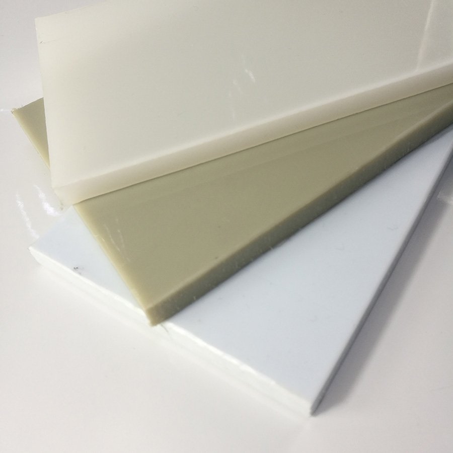 Wholesale Price Customized Size 4*8ft 0.3mm 0.5mm White PVC Rigid Sheet Plastic Lampshade PVC Sheet Roll Packing For Printing