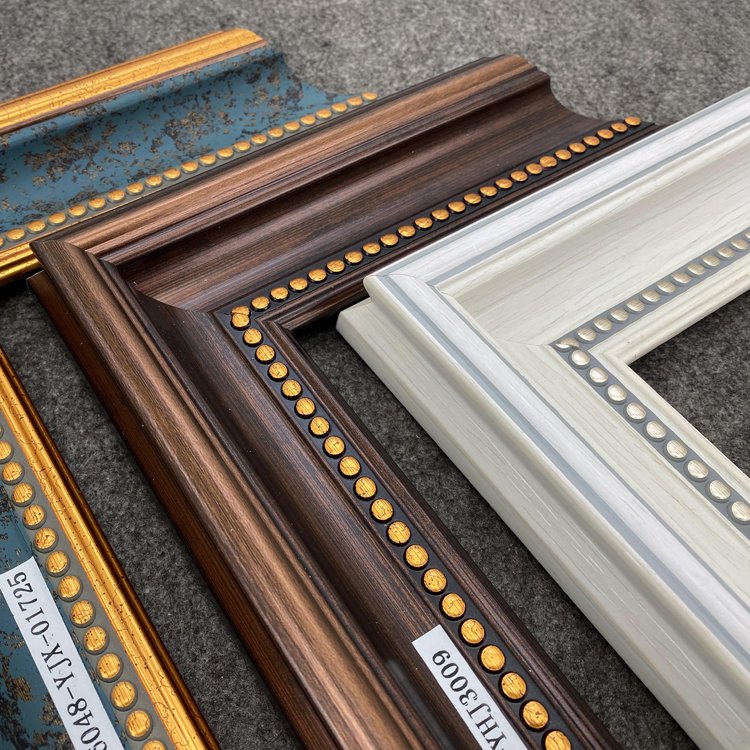Wholesale Custom Polystyrene Painting Mirror Frame Moulding Profiles Supplies Online Plastic Picture Frame Moulding in Lengths