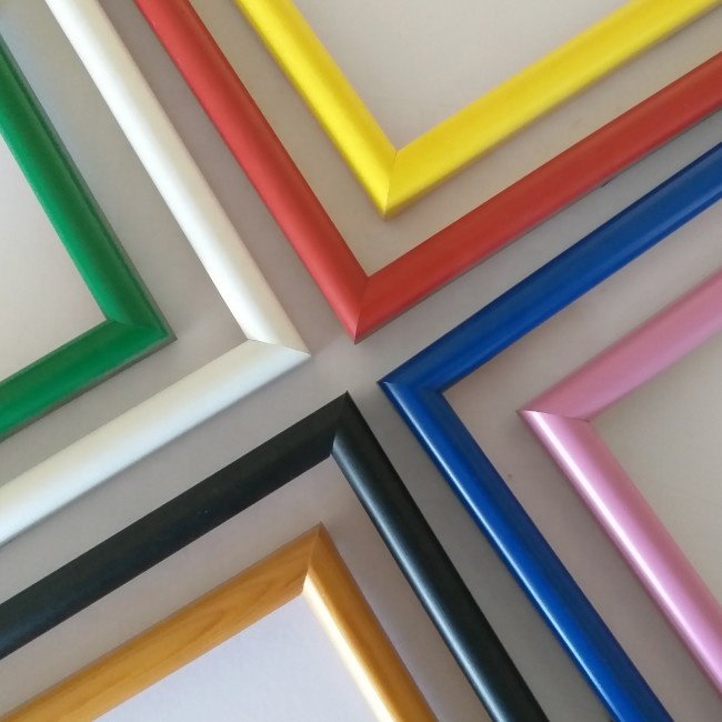 Frame Moulding, Custom Sizes, Many Colours, Decorative Photo Frame Colorful Wooden Simple Modern High Quality 12 Pine 2 Days GR