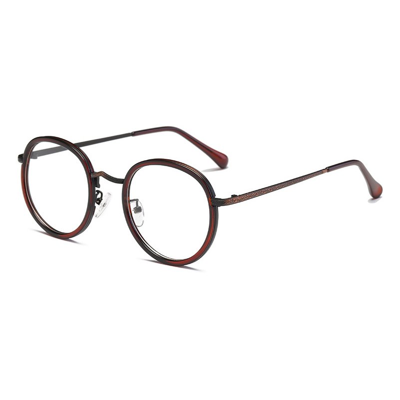 New Arrival Vintage spectacles eyeglasses round optical frame eye glass