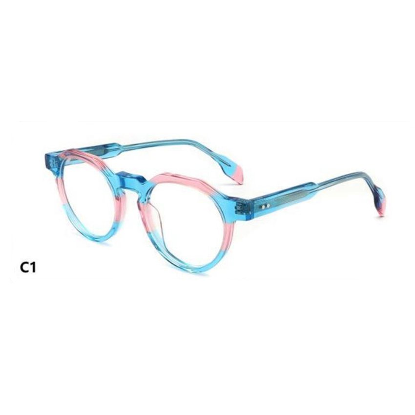 2024 New Small High Quality Optical Frames Retro Round Acetate Glasses Frame Custom Logo Newest Glasses