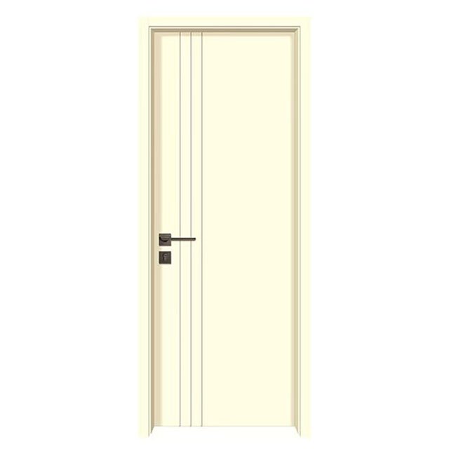 BBVD008 New Design Factory supplier High Quality Moisture-proof Doors WPC Door With Frame