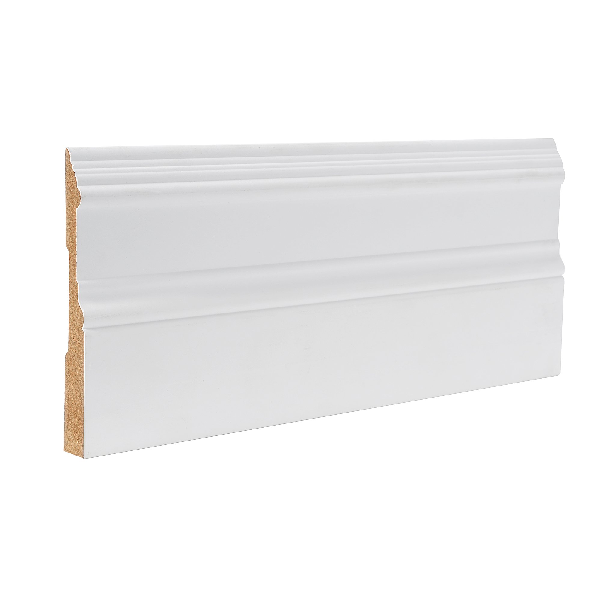 Modern Water Proof Timber MDF primed Mouldings White Decorative primed mdf wood baseboard moulding