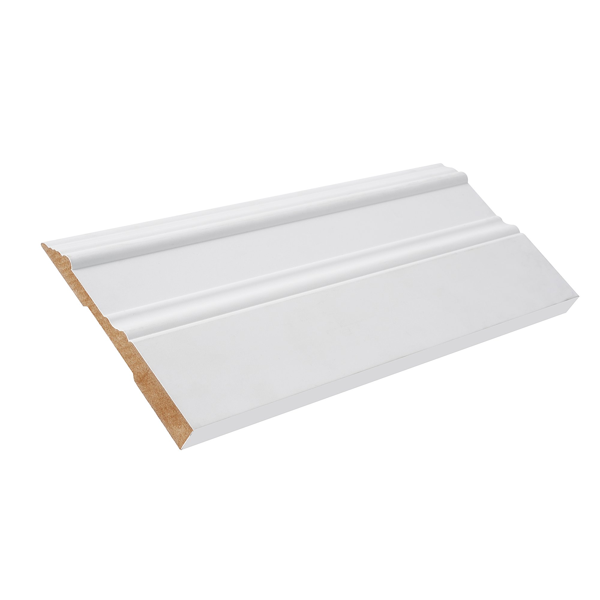 Modern Water Proof Timber MDF primed Mouldings White Decorative primed mdf wood baseboard moulding