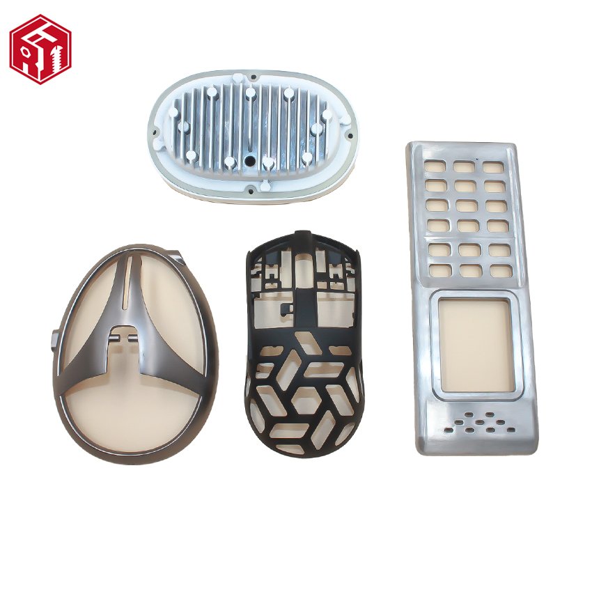 Die Casting License Plate Frame Metal Part Custom Aluminum Die Cast Part Metal Prototype Fabrication Services