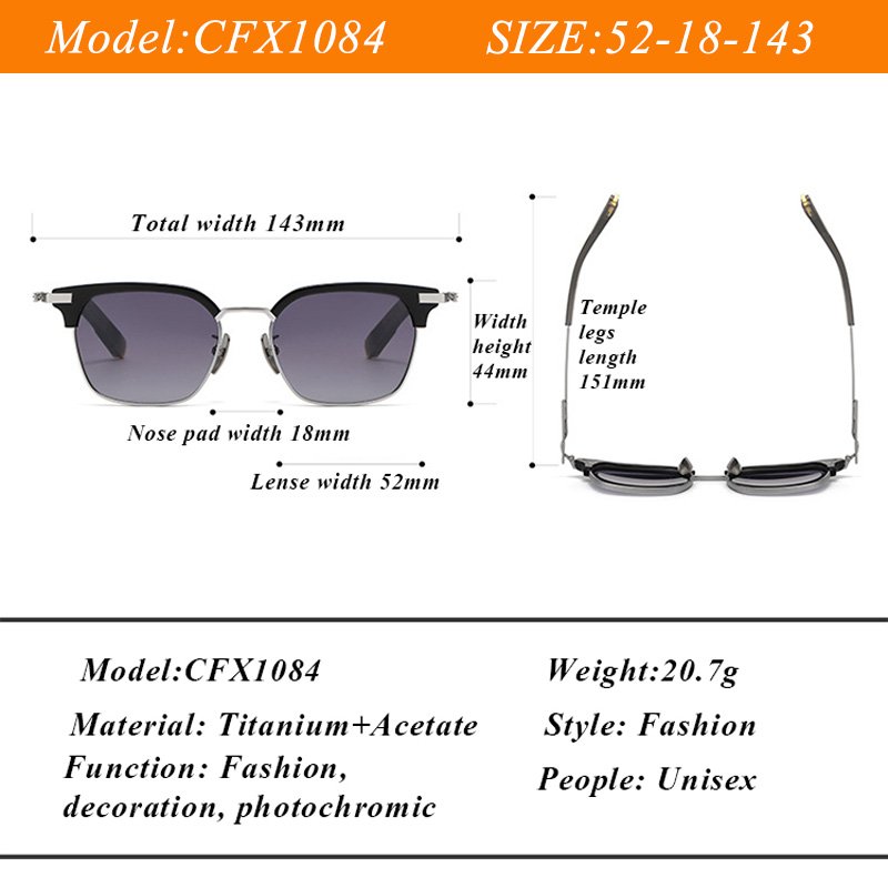 2024 New Trend Korean UV400 Polarized Sunglasses Retro Square Style Titanium Acetate Optical Frame Luxury Men Women