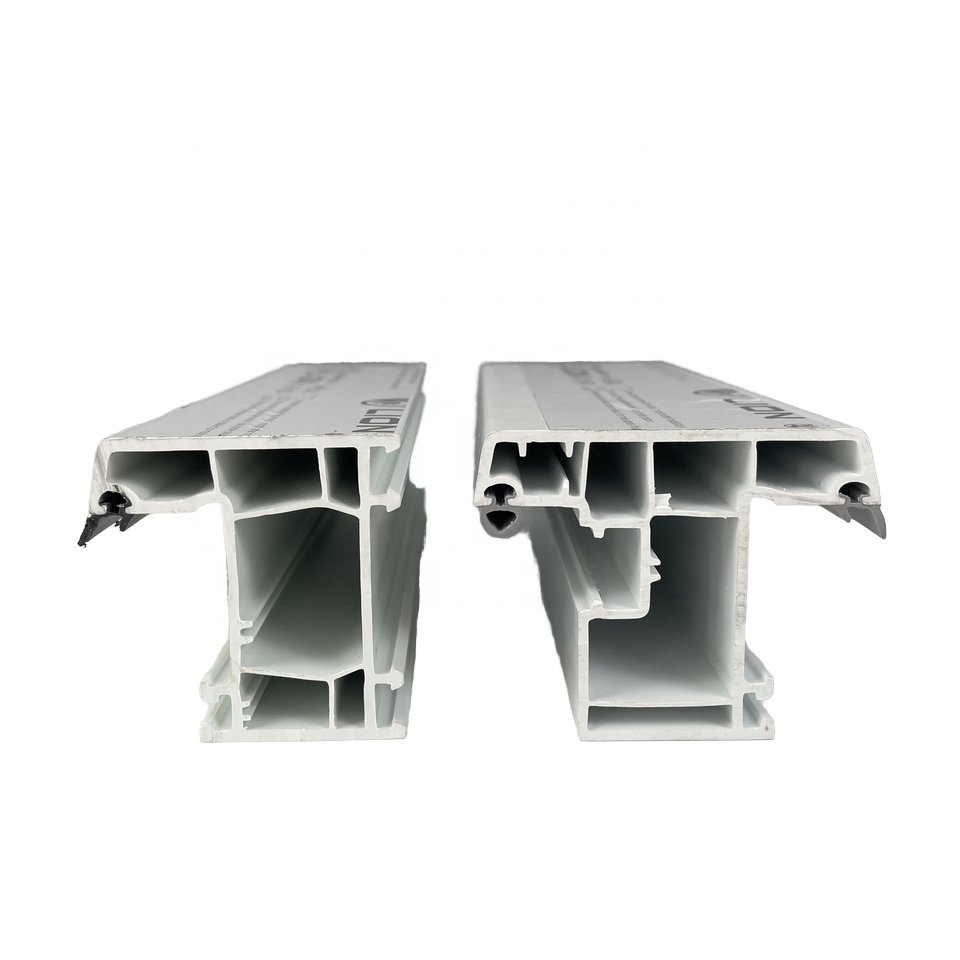 All Types of PVC Window Profile/UPVC Plastic Frame for European-Style Casement Window and Door Moulding for Building