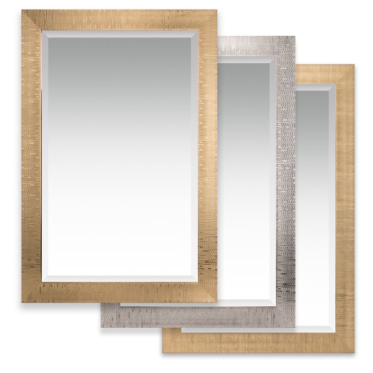 Mengkai Best Price Black Nordic Wall Decoration Plastic Standing Frame Mirror