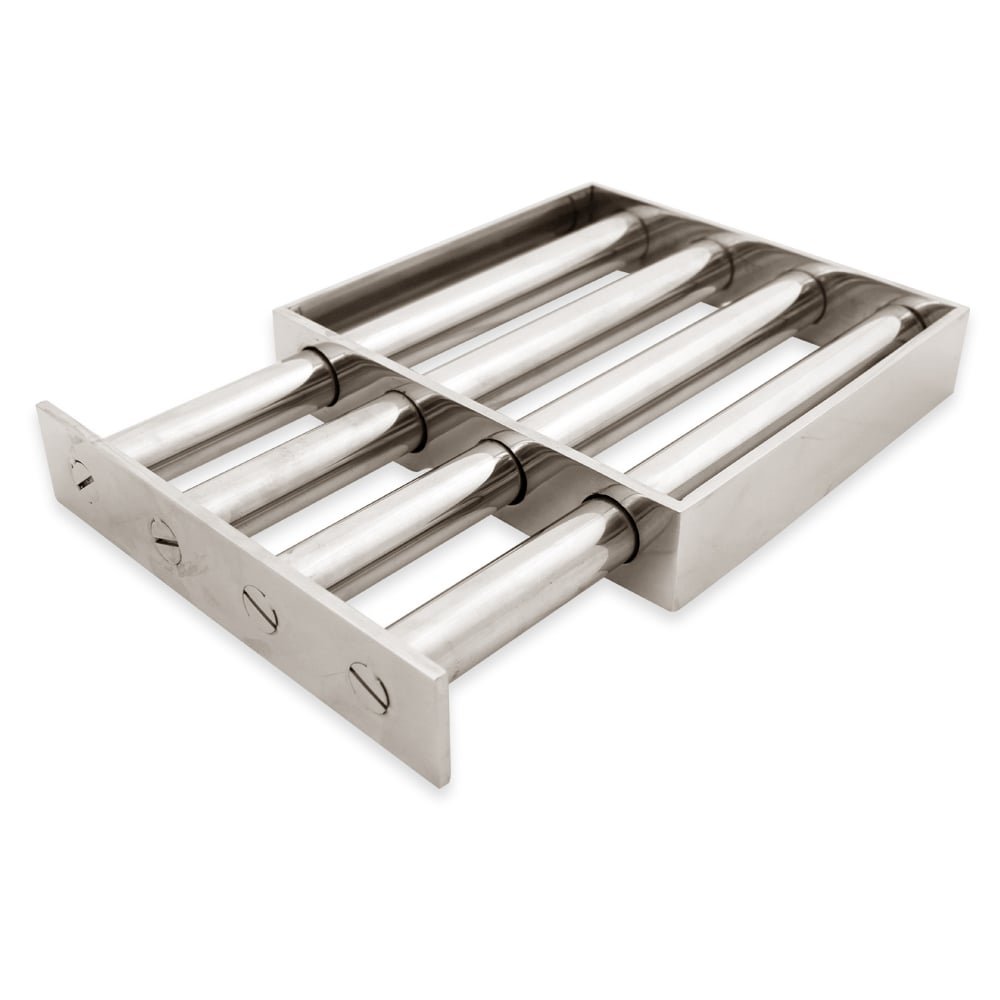12000 14000 Gauss Food Grade Rare Earth Neodymium Drawer Magnetic Frame Separator Grate Hopper Magnet with Rod Baffles