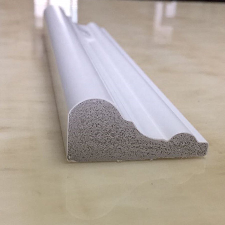 4CM/6CM/8CM Decorative Polystyrene Plastic Foam Chair Rails Wall Corner Moulding