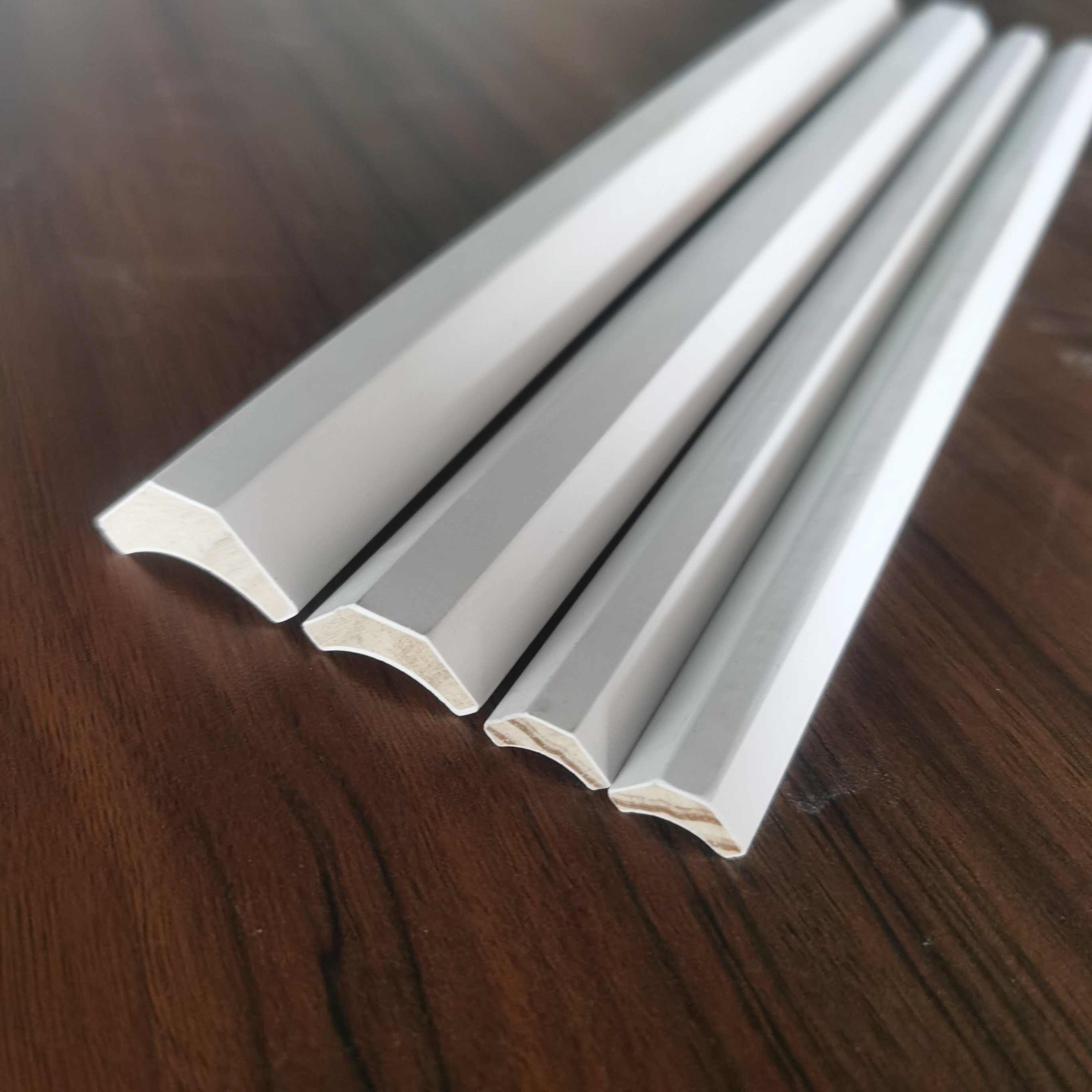 White Wall base Modern Cornice Moulding Decoration Ceiling Crown Frame Molding